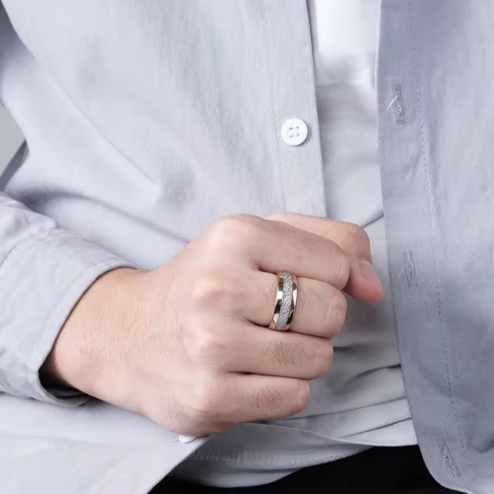 Stainless Steel Men's Ring
